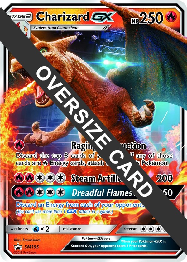 Charizard GX - SM195 (SM Black Star Promo)
