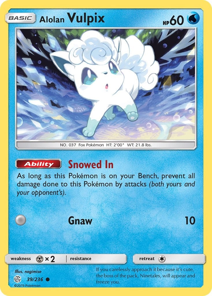 Alolan Vulpix [39/236] [SM - Cosmic Eclipse]