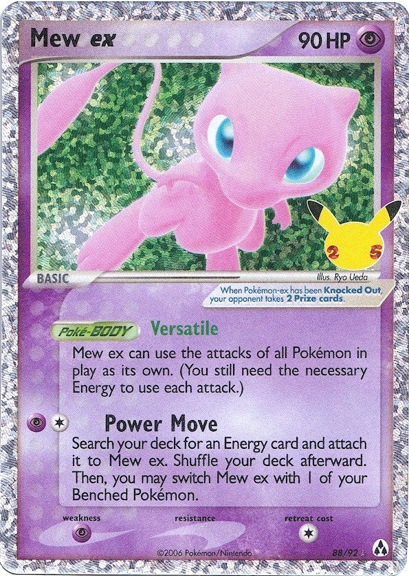 Mew ex [88/92] [Celebrations: Classic Collection]