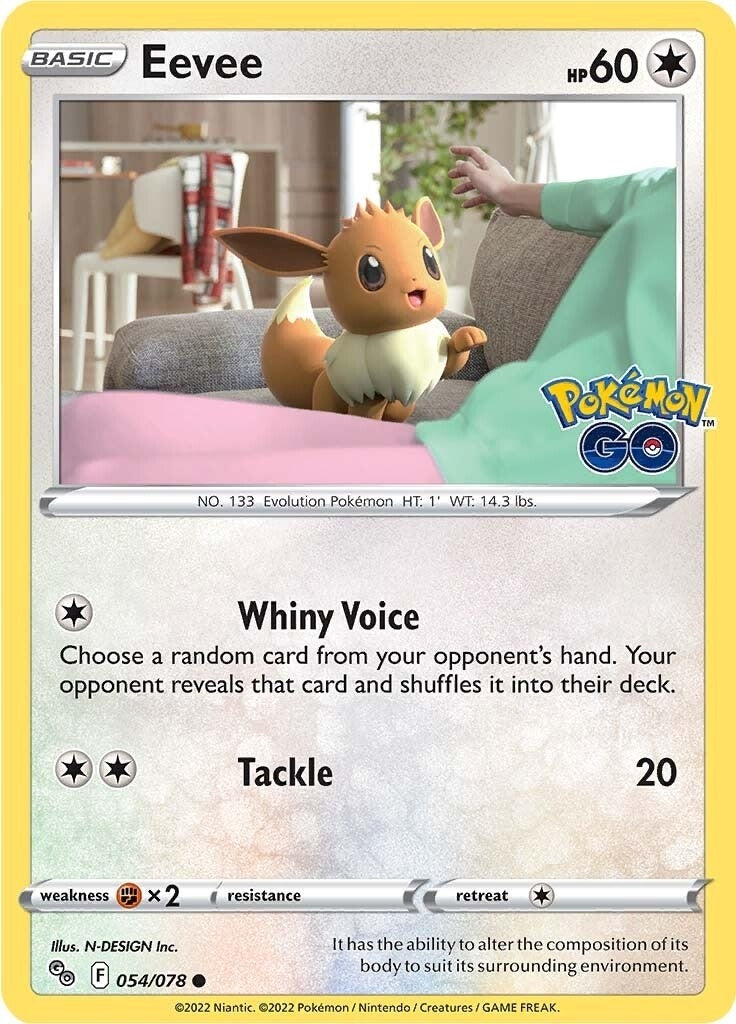 Eevee [054/078] [Pokemon GO]