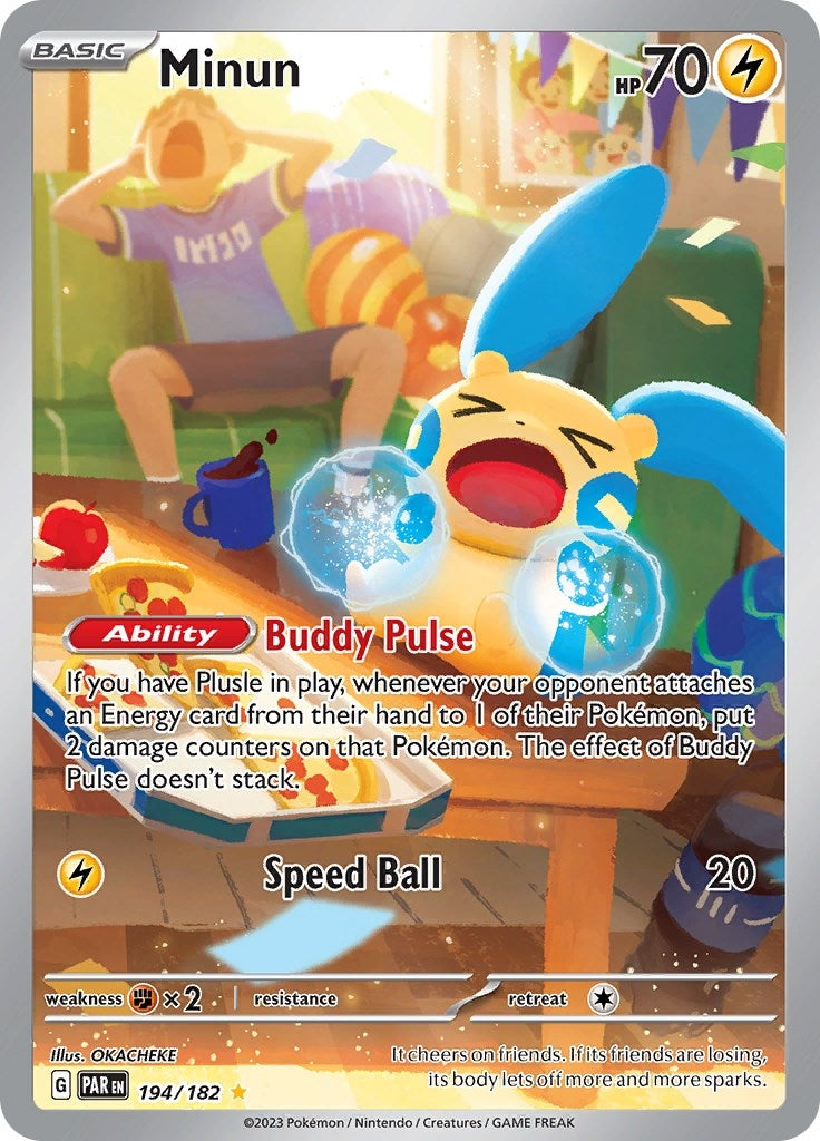 Minun [194/182] [SV04: Paradox Rift]