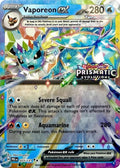 Vaporeon ex - 023/131 (Prismatic Evolutions Stamp) [023/131] [Miscellaneous Cards & Products]