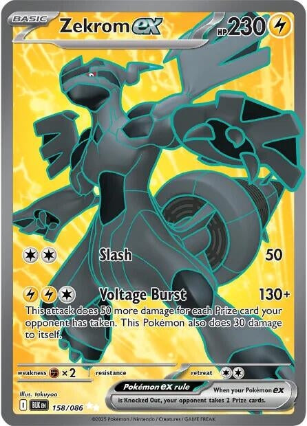 Zekrom ex [158/086] [SV: Black Bolt]
