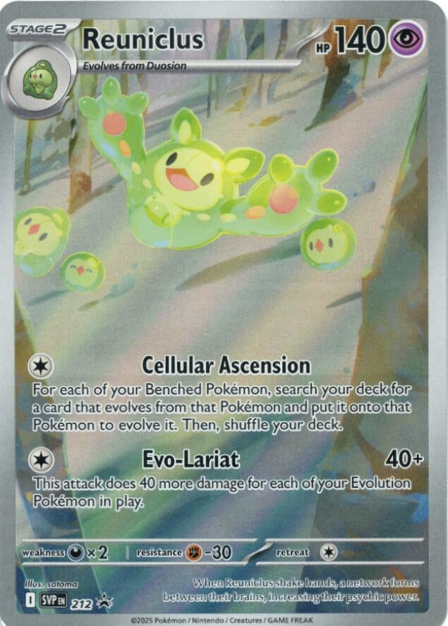 Reuniclus - 212 [212] [SV: Scarlet & Violet Promo Cards]