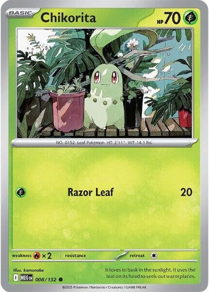 Chikorita [008/132] [ME01: Mega Evolution]