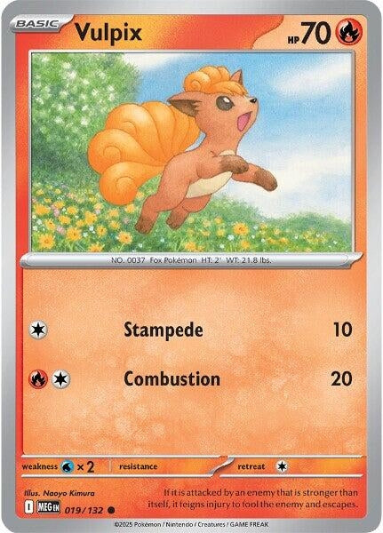 Vulpix [019/132] [ME01: Mega Evolution]