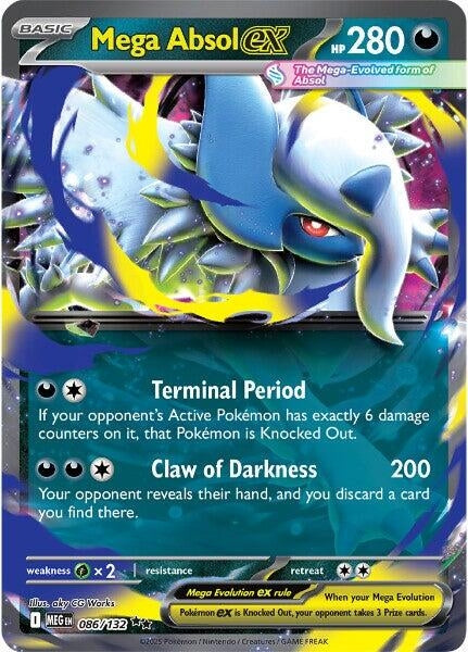 Mega Absol ex [086/132] [ME01: Mega Evolution]