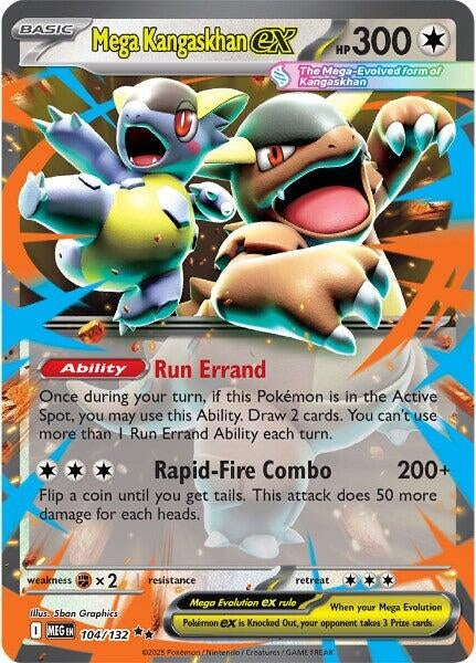 Mega Kangaskhan ex [104/132] [ME01: Mega Evolution]