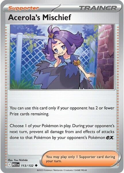 Acerola's Mischief [113/132] [ME01: Mega Evolution]