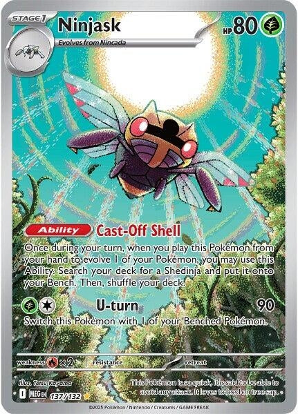 Ninjask [137/132] [ME01: Mega Evolution]