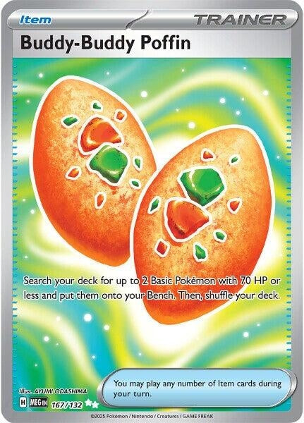 Buddy-Buddy Poffin [167/132] [ME01: Mega Evolution]