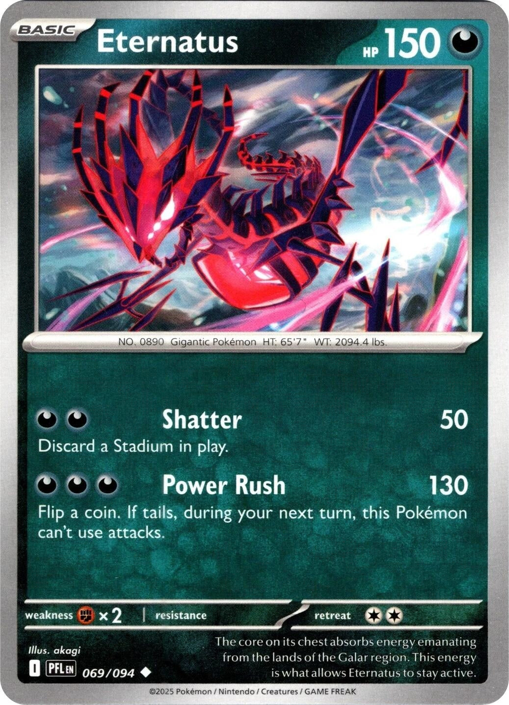 Eternatus [069/094] [ME02: Phantasmal Flames]