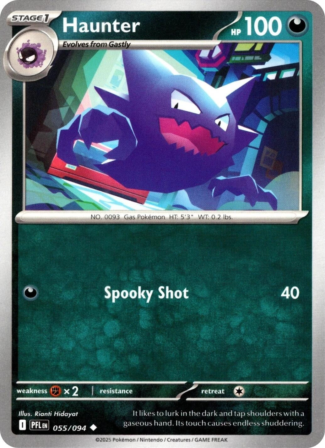 Haunter [055/094] [ME02: Phantasmal Flames]