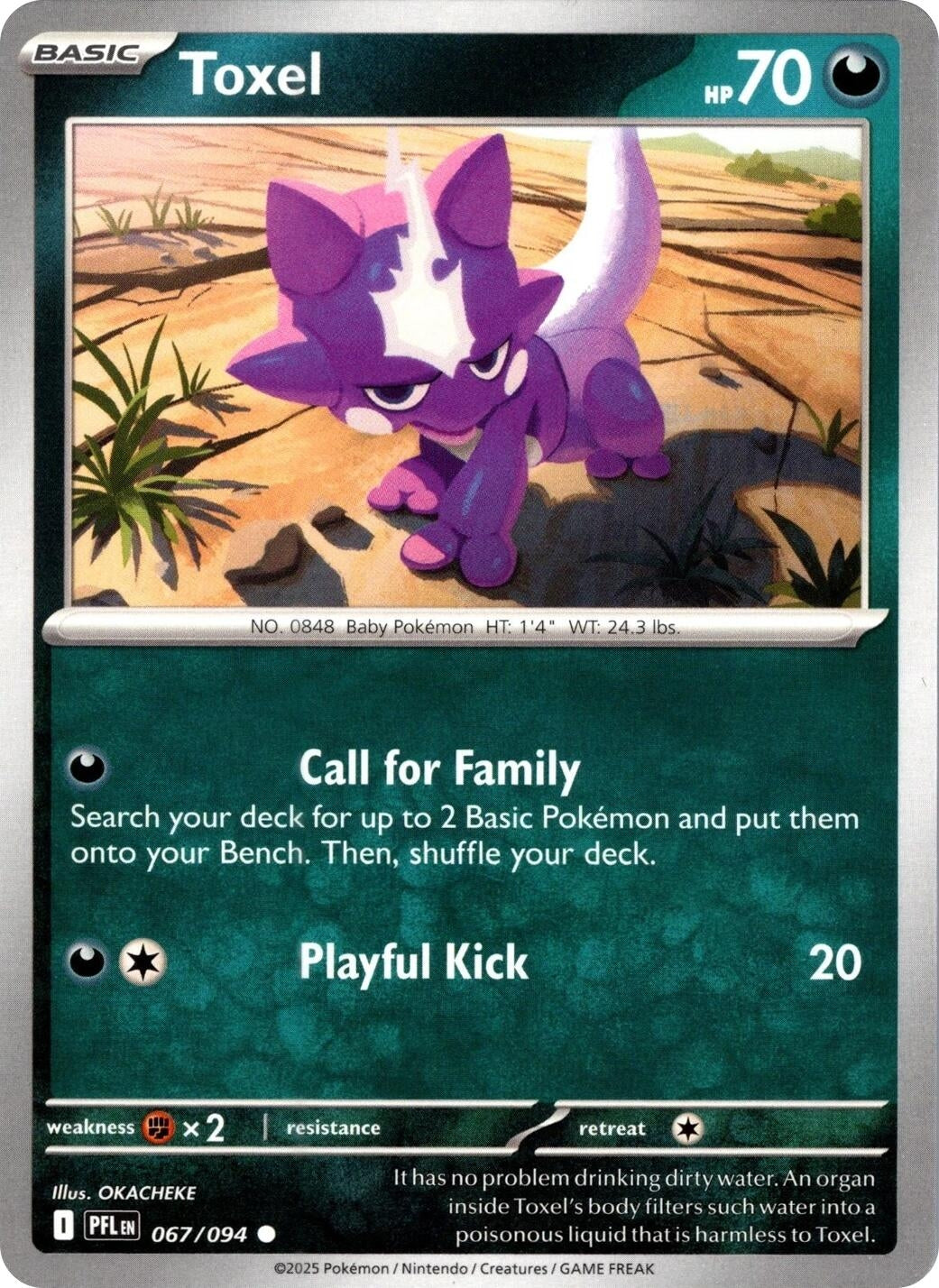 Toxel [067/094] [ME02: Phantasmal Flames]