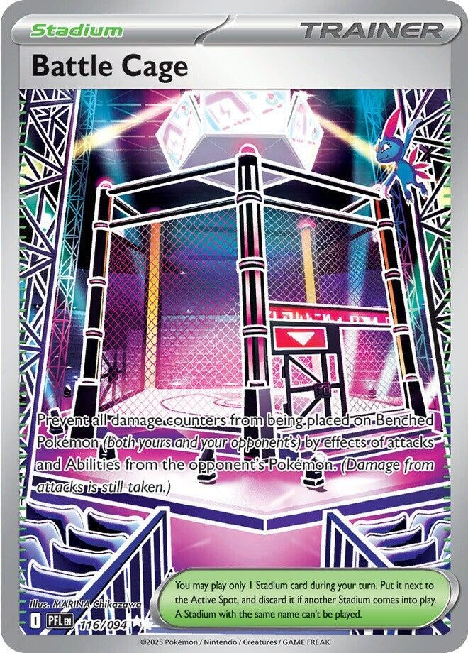 Battle Cage [116/094] [ME02: Phantasmal Flames]
