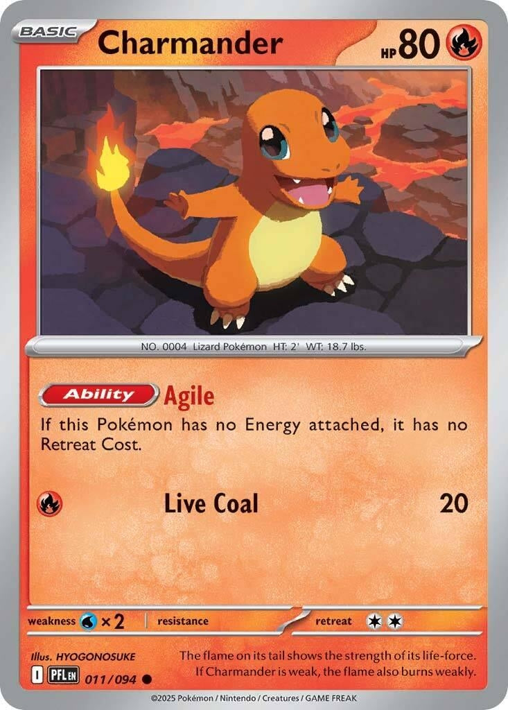 Charmander [011/094] [ME02: Phantasmal Flames]