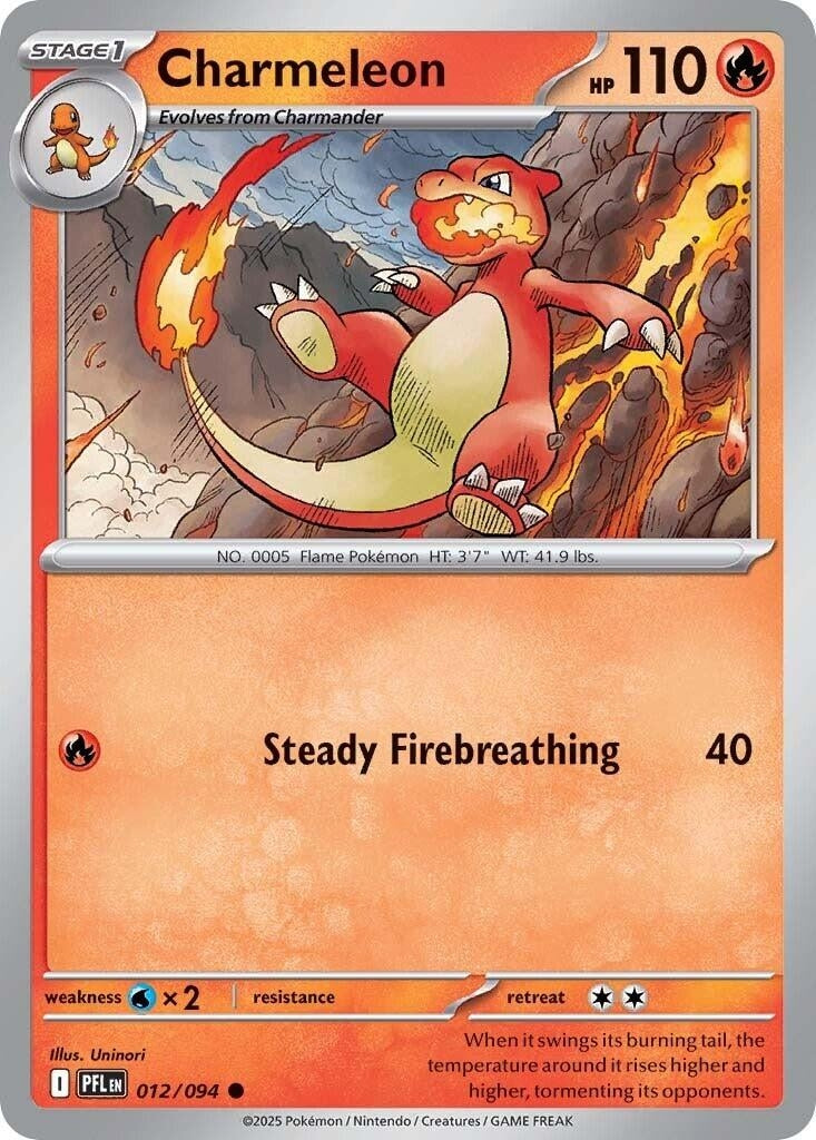 Charmeleon [012/094] [ME02: Phantasmal Flames]