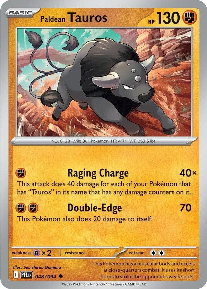Paldean Tauros [048/094] [ME02: Phantasmal Flames]