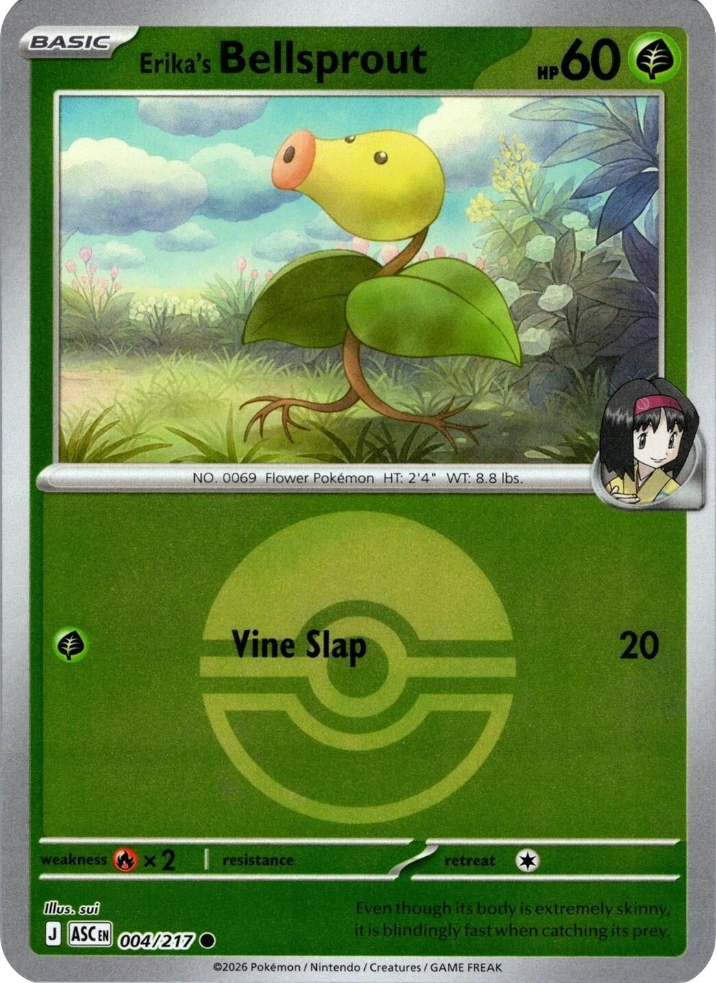 Erika's Bellsprout (Poke Ball) [004/217] [ME: Ascended Heroes]