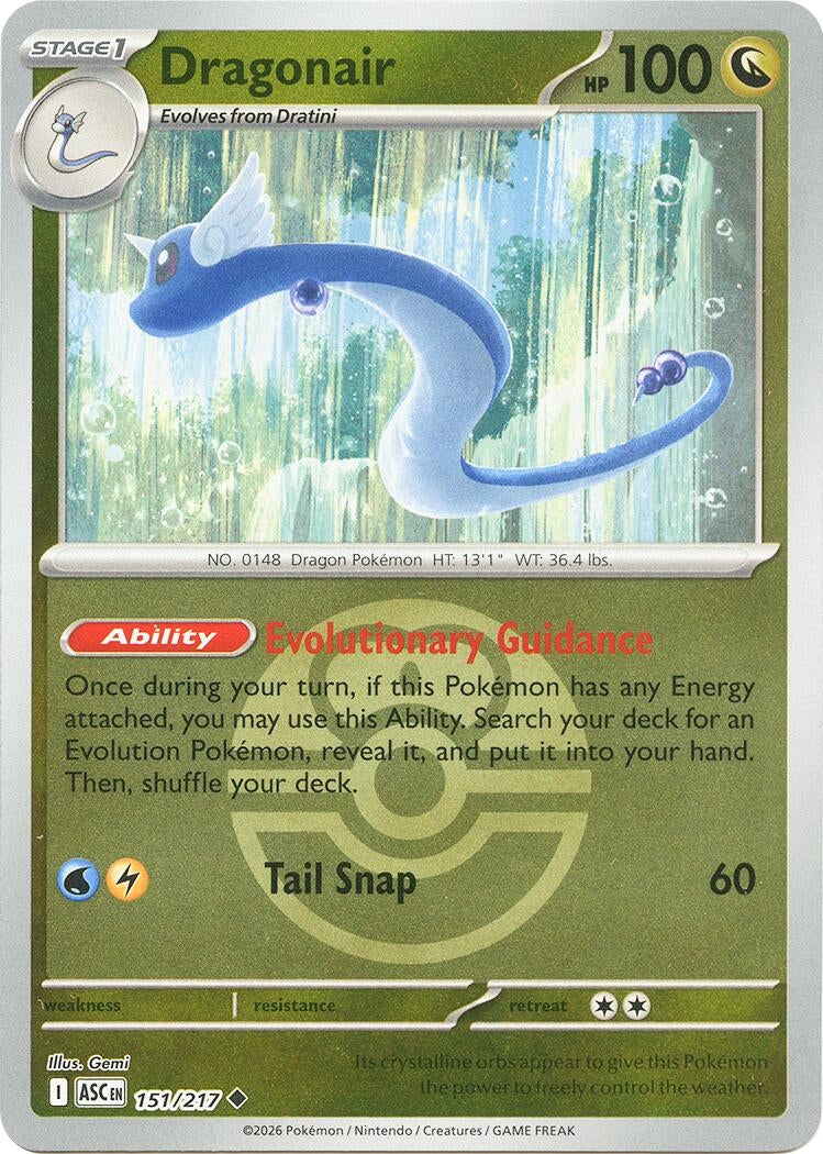 Dragonair (Love Ball) [151/217] [ME: Ascended Heroes]